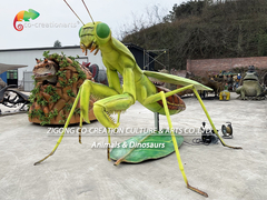 attrezzatura Animatronic del campo da giuoco del mantide di 6M Simulation Animatronic Insects