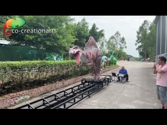 Animatronic Spinosaurus Simulazione di dinosauri con pista di 15 metri per l'attrazione del parco a tema