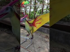 Attrezzatura Animatronic del campo da giuoco di Pterosaur del dinosauro realistico di iso 110VAC