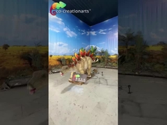 dinosauro animatronico realistico