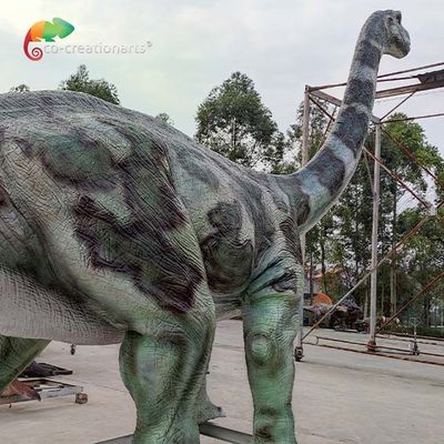 Modello realistico For Jurassic del dinosauro Animatronic di dimensione del parco a tema 12M Animatronic Brontosaurus Life