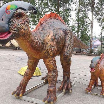 comprare Modello realistico For Amusement Park del dinosauro di Parasaurolophus del dinosauro Animatronic a grandezza naturale del parco a tema online manufacture