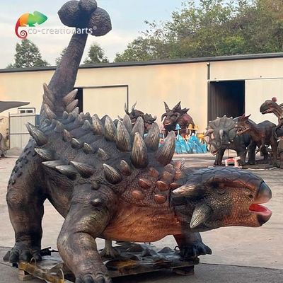 comprare Modello realistico For Amusement Park del dinosauro del Ankylosaurus Animatronic a grandezza naturale dei dinosauri del parco a tema online manufacture