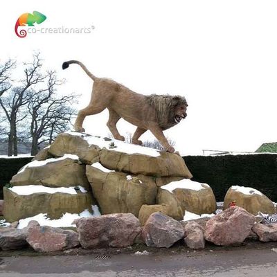 comprare Parco artificiale 110V 220V dello zoo di Safari Realistic Animatronic Lion For degli animali online manufacture