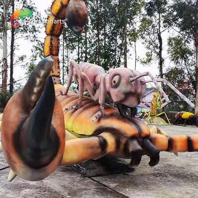 comprare Gli animali che Animatronic realistici realistici gli scorpioni combattono con le formiche espongono al sole la resistenza online manufacture