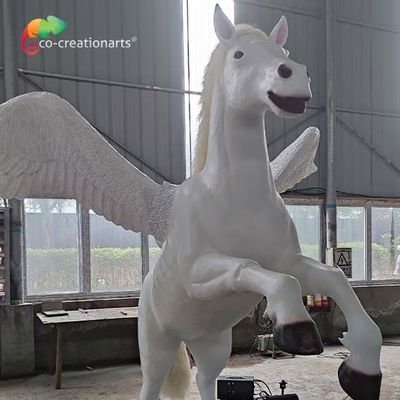 comprare Animali Animatronic realistici del parco di divertimento di Pegaso degli animali di simulazione della prova del tempo del CE online manufacture