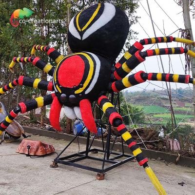 comprare Ragno Animatronic gigante del giardino botanico con il suono vivo a grandezza naturale di web online manufacture