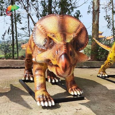 comprare Superficie regolare del grande della vetroresina di Protoceratops della resina dinosauro animale delle statue online manufacture