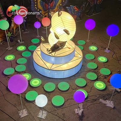 Gioco interattivo Panda Lantern della nota di musica