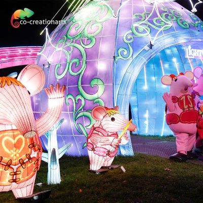 comprare Le lanterne cinesi di festival di Ourdoor di lunghezza della luce 2m del LED per il Natale mostrano online manufacture