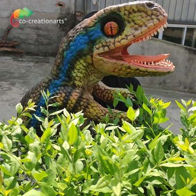 Burattino Animatronic del dinosauro del dinosauro dell'attrezzatura impermeabile del campo da giuoco per Dino Park