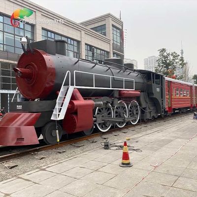 comprare Resistenza alla ruggine del treno decorativo del metallo della plaza di mostra del campo da giuoco online manufacture