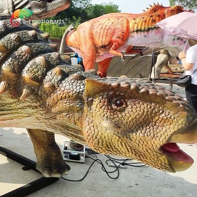 Dinosauro del CE 5M Animatronic Ankylosaurus Artificial per la mostra del centro commerciale