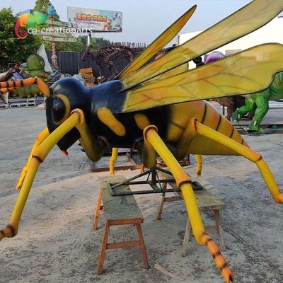 Insetti realistici degli insetti Animatronic giganti impermeabili per la mostra botanica