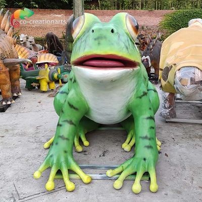 comprare Animali Animatronic giganti su misura della rana realistici per la mostra di divertimento online manufacture