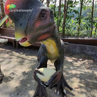 comprare dinosauri Animatronic a grandezza naturale di 3M Simulation Oviraptor Real con il suono vivo online manufacture