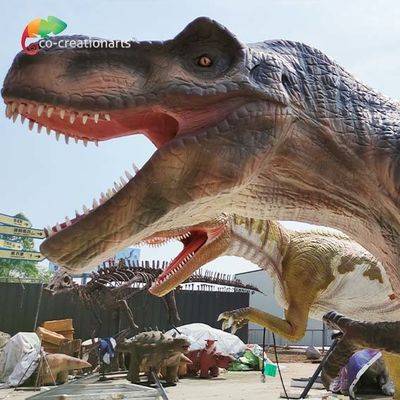 comprare 5M T Rex Jurassic Park Animatronic Theme Park Dinosaurs Corresponding sound online manufacture