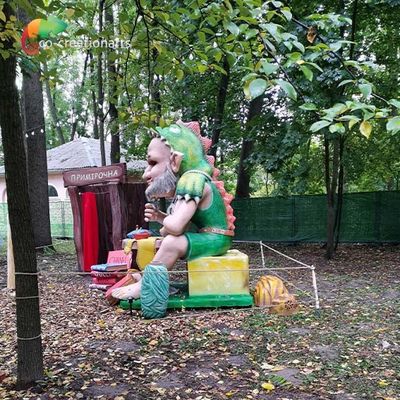 Un buon prezzo. Animatronics gigante del carattere Animatronic antinvecchiamento per la mostra del parco a tema in linea
