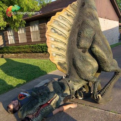 comprare Costume Animatronic realistico personalizzabile 110V/220V del dinosauro con muoversi delle gambe online manufacture