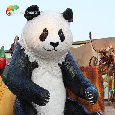 comprare Vetroresina Panda Illuminated For Shopping Mall Animatronic della prova dell'acqua online manufacture