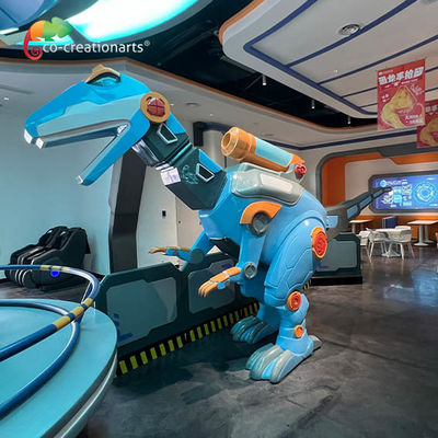 comprare Modello di dinosauro in fibra di vetro robotico personalizzato per la decorazione del parco a tema online manufacture