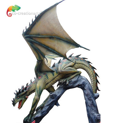 comprare Modello di drago meccanico Dragone animatronico per il parco a tema Dragone Attrazione online manufacture
