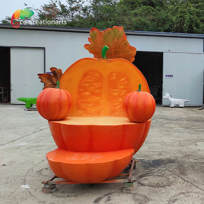 comprare Kumpkin Bench Animatronic in fibra di vetro per la decorazione di Halloween online manufacture