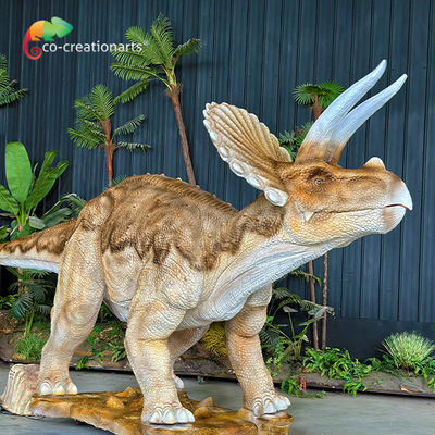 comprare Controllo di induzione realistico Dinosauri animatronici Triceratopi animatronici per l'attacco online manufacture