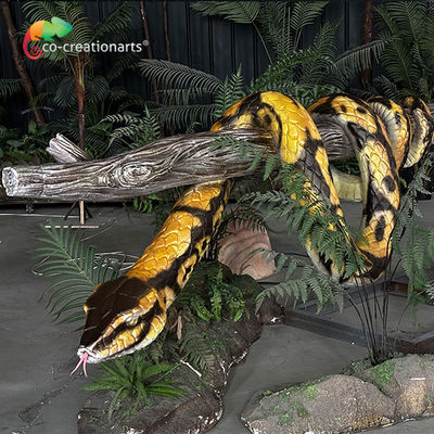 Animali simulati da serpenti animati per le attrazioni dei parchi a tema