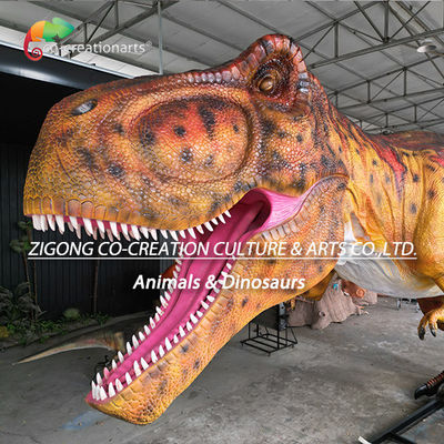 comprare T-Rex gigante di 18 metri Dinosauri animatronici per la decorazione del parco a tema online manufacture
