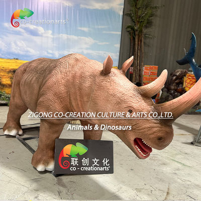 comprare Animali animatronici Simulazione rinoceronte Per la decorazione del parco di divertimenti online manufacture