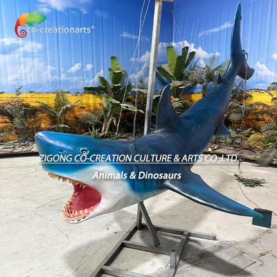 Modello di animale animatronico Grandezza vitale Squali animatronico Per la decorazione dell'acquario