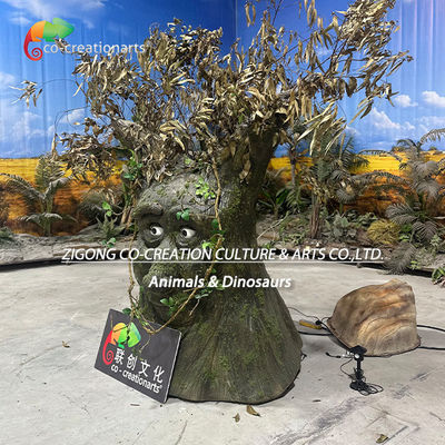 Albero parlante animatronico personalizzato per la decorazione del parco a tema