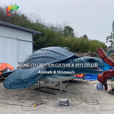 comprare Modello di Animale Animatronico, Modello di Tartaruga Marina Gigante Animatronica per Attrazione di Parco a Tema fabbricazione online