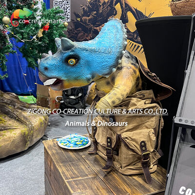 Acquistare Zaino interattivo per bambini Triceratops Dinosauro con effetti di movimento animatronico fabbricazione online