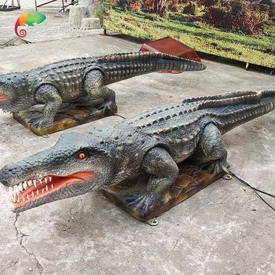 Un buon prezzo. Water Resistant Animatronic Crocodile Customized Simulation Animals in linea