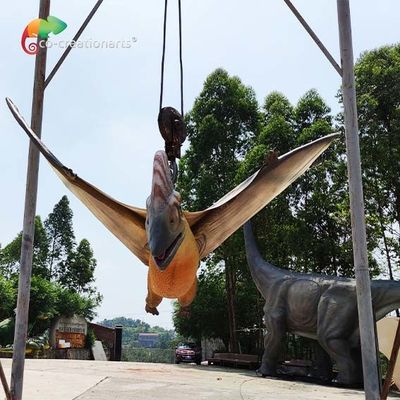 Un buon prezzo. Impermeabilizzazione Animatronic a grandezza naturale di Pterosaur dei dinosauri di mostra all'aperto in linea
