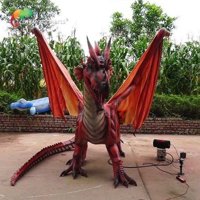 Un buon prezzo. Draghi Animatronic Dragon For Amusement Park a grandezza naturale di mostra all'aperto di tema del CE in linea