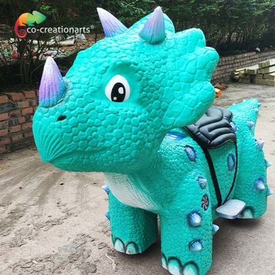 Un buon prezzo. Colore blu Batteria azionata Dinosauro Ride su resistenza all'usura in linea