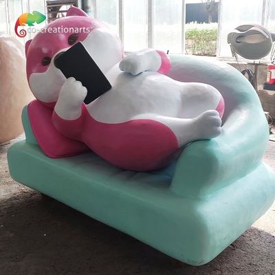 Un buon prezzo. Parco su ordinazione Animatronic di Replicas For Amusement del micro modello di Shiba Inu in linea