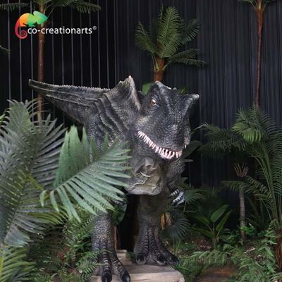 Un buon prezzo. Burattino Animatronic del dinosauro di ZTE con il seminterrato della pista per il parco di divertimenti in linea