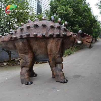 Un buon prezzo. Stoffa Animatronic Dinosauro Ankylosaurus Halloween Costume Attore Movimento di controllo in linea