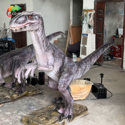 Un buon prezzo. Sistemi di controllo del suono realistici Animatronic Dinsoaur Simulatio Velociraptor per l'esposizione in linea